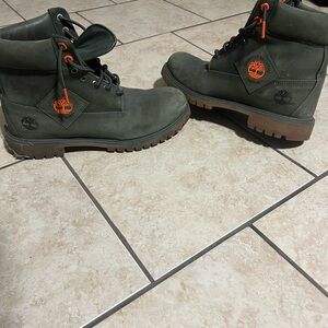 Timberland Men's Green Boots